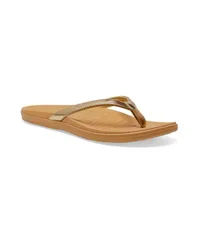 サヌーク レディース シューズ サンダル Sanuk Wave Whisper Women Sandals Champagne シャンパンのサムネイル