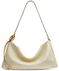 ダナ キャラン ニューヨーク レディース バッグ レザー Donna Karanew York Large Leather Shoulder Bag Butter Cream クリームのサムネイル