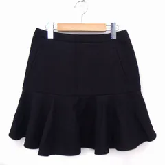 アーバンリサーチ サニーレーベル URBAN RESEARCH Sonny Label スカート フレア ミニ 無地 ウール混 38 ブラック 黒 /FT26のサムネイル