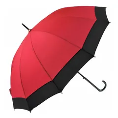 晴雨兼用12本骨傘　桜うさぎ　エンジ　撥水加工 UVコート加工 グラスファイバー使用 ジャンプ式 蛇の目風のサムネイル