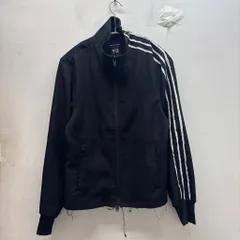 Y-3 ワイスリー SPORT UNIFORM RAW CUT 3STRIPES TRACK TOP トラックジャケット KF1202 938011 ブラック size:XS【中目黒B05】のサムネイル