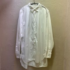 希少】美品 sillage ナップ ロングシャツ ホワイト - メルカリ