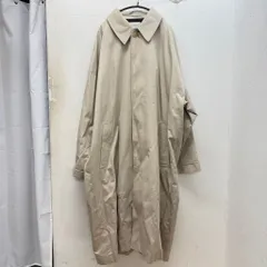 MARKAWARE マーカウェア SINGLE TRENCH COAT トレンチコート A21C-01CO01C ベージュ size:2【中目黒B05】のサムネイル