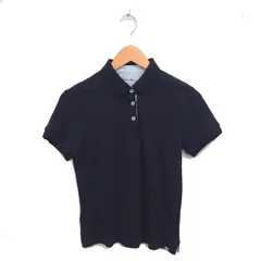 エディーバウアー EDDIE BAUER ポロシャツ シャツ 無地 シンプル 綿 コットン 半袖 PXS ネイビー 紺 /TTのサムネイル