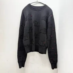 DAIRIKU ダイリク Red-eyed Rabbit Tite Knit ニット 25AWK2 ブラック size:L【中目黒B05】のサムネイル