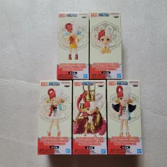 新品 未開封 ONE PIECE フィギュア WORLD COLLECTABLE ウタ コレクション 5種