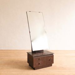 大型 木箱 黒 収納箱 宝箱 2A044 古道具 古家具 和家具 ビンテージ