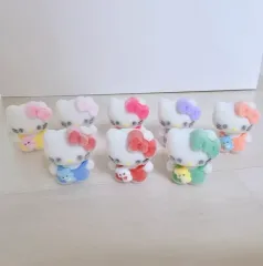 ハローキティ フロッキー ミニ フィギュア 8種セット まとめ / 新品