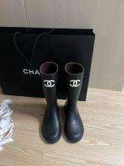 新品 CHANEL レインブーツ 37 ジェニー着用 大人気 - メルカリ
