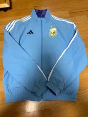 adidas アルゼンチン代表 2022w杯 アンセムジャケット Mサイズ - メルカリ