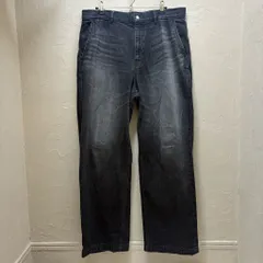 order  オーダー Loose Denim Pants One Wash ストレートデニム order-001-3 ブラック size:XL【代官山B05】のサムネイル