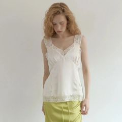 draw drawers lace 2way tops キャミソール イエロー - メルカリ