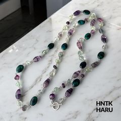K10 ネックレスチャーム ネックレストップ フローライト - メルカリ