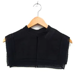 セルフォード CELFORD つけ襟 レース スクエア 刺繍 透け感 36 黒 ブラック /NT32のサムネイル