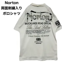 Norton ノートン 両面刺繍入り ポロシャツ Lのサムネイル