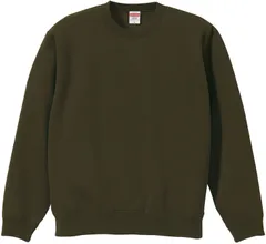 ユナイテッドアスレ UnitedAthle 10.0オンス CVCクルーネックスウェット アダルト   592801 33 オリーブのサムネイル