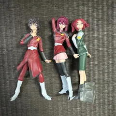 @機動戦士ガンダム SEED DISTINY シン•アスカ ルナマリア•ホーク メイリン•ホーク3体セット 2F