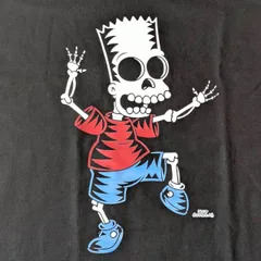♧【 The Simpsons（ ザシンプソンズ ）】バートシンプソン スケルトンver. / Tシャツ〚アメリカン雑貨 アメトイ〛のサムネイル