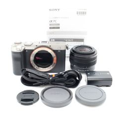 再値下げ】シャッター回数85/SONYα7C ミラーレスカメラ レンズマイク付