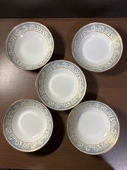 レア】【美品】ウェッジウッド カーゾン デザートボウル 15.5cm 5枚