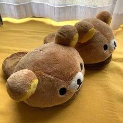 リラックマ ぬいぐるみスリッパ ルームシューズ レア 2011 - メルカリ