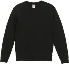 ユナイテッドアスレ UnitedAthle 10.0オンス クルーネックスウェット パイル/アダルト  XXL  504401 2 ブラックのサムネイル