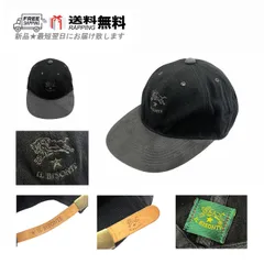 IL BISONTE イルビゾンテ ベースボール キャップ BASEBALL CAP 帽子 ロゴ 日本製 新品 ★ 99 ブラック M309-S..のサムネイル