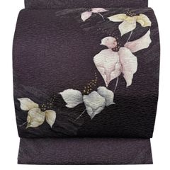美品】 訪問着 身丈168cm 裄丈70cm L 袷 菊 松 総絞り 黒灰 正絹 秀品