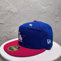 NEW ERA 뉴에라 ALL STAR GAME SPLIT PANEL FITTED CAP 베이스볼 캡 209920 25090 블루 size:7 3/8[다이칸산 A12]