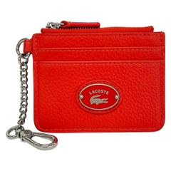 【チョコビ】LACOSTE ワニロゴ メタルプレート キーホルダー レッド チョコビ様専用】LACOSTE ワニロゴ メタルプレート キーホルダー