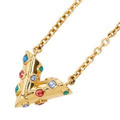 LOUIS VUITTON Vネックレス マルチカラー - メルカリ