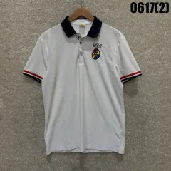 カステルバジャック メンズ 半袖 カラーTシャツ 白 Lのサムネイル