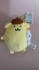 ナガノ×サンリオキャラクターズ ポムポムプリン ピザ大好き ぬいぐるみ