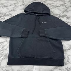 専用【希少】90s NIKE USA製 ワンポイント刺繍ロゴ フーディー 紺