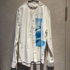 名作 ヘラルボニー 水上詩楽 タイトル不明 バンドカラーシャツ M