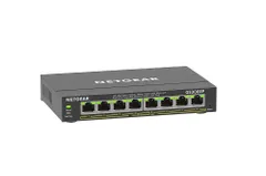 ネットギア アンマネージプラス スイッチングハブ ギガ8ポート PoE+対応(全体62W) 卓上型コンパクト GS308EP VLAN QoS 静音ファンレスのサムネイル