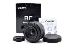 Canon RF50mm F1.8 STM 美品 箱付き フード&NDフィルター - メルカリ