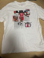 マイケルジョーダンブルズ引退記念Tシャツ ナイキ製 ラストショット