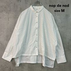 新品❗️ nop de nod クロップド6分袖ワイドシャツ - メルカリ