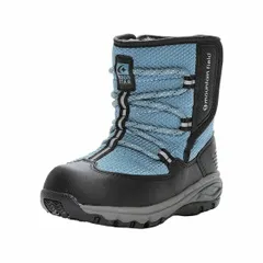 【処分価格】【moonstar】MF WC058 BLUE/GRAY ブルー/グレイ マウンテンフィールド ムーンスター 子供靴 キッズ ウィンター ブーツ 防水 スノーブーツのサムネイル