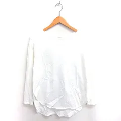 ガリャルダガランテ GALLARDAGALANTE カットソー Tシャツ ボートネック 無地 シンプル 薄手 長袖 F アイボリー /TTのサムネイル