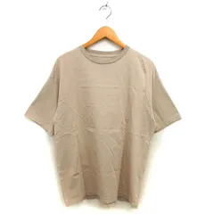 ラウンジドレス ガリャルダガランテ Loungedress GALLARDAGALANTE チュニック Tシャツ ビッグシルエット コットン 綿 クルーネック 七分袖 F ベージュ /NT18のサムネイル