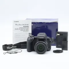Canon PowerShot SX70 HS コンパクトデジタルカメラ 光学65倍ズーム 約2030万画素 Wi-Fi EVF搭載 旅行・野鳥撮影に最適【中古】のサムネイル