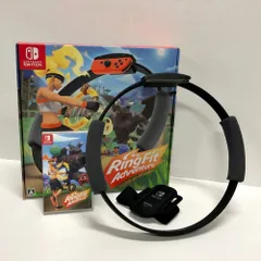 24. 【中古】リングフィット アドベンチャー Nintendo Switch (箱イタミ有/現状品)◆⑥