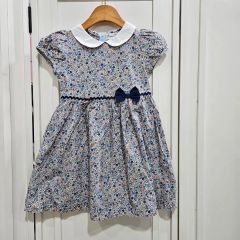 赤ドット ワンピース♡丸襟♡白リボンタイプ ミニー♡赤色かぼちゃ