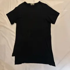 Yohji Ymamoto POUR HOMME ヨウジヤマモトプールオム Side Slit Long Tee ロングティーシャツ HN-T33-833 ブラック size:3【代官山A08】のサムネイル