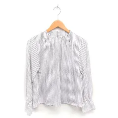 テチチ Te chichi ブラウス タック 総柄 プルオーバー 長袖 F アイボリー ベージュ 茶 /TTのサムネイル