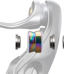 HEIGHTEN 互換品 ラインローラー V2.0 チタン製 シマノ スピニングリール 専用 高回転性 高強度 (NMBベアリング内蔵-カラフル色,  One)のサムネイル