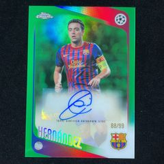 75 XAVI FCバルセロナ サインカード topps reverence - メルカリ
