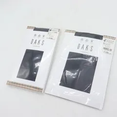 ダックス タイツ 2点セット 未使用 インクブルー JM-L/M-L ブランド 小物 まとめて 外装キズ有 レディース DAKSのサムネイル